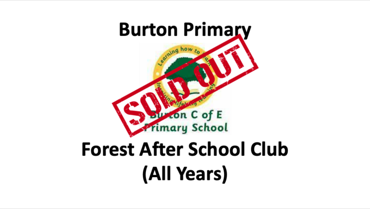 Burton Primary Forest After School Club (All years) Summer term 2 (08/06/2023)