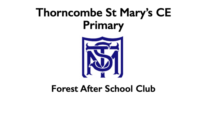 Thorncombe St Mary&#039;s CE Primary Forest After School Club Spring 2 (23/02/2024 - 22/03/2024)